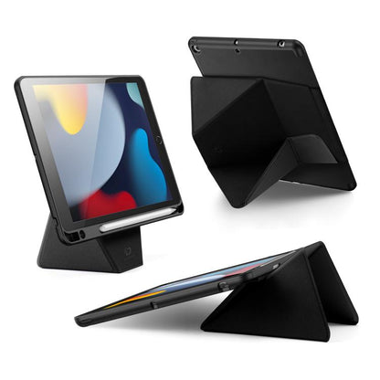 For iPad 10.2 2019 / 2020 / 2021 DUX DUCIS Vers Series PU + TPU Tablet Case(Black) - iPad 10.2 Cases by DUX DUCIS | Online Shopping UK | buy2fix