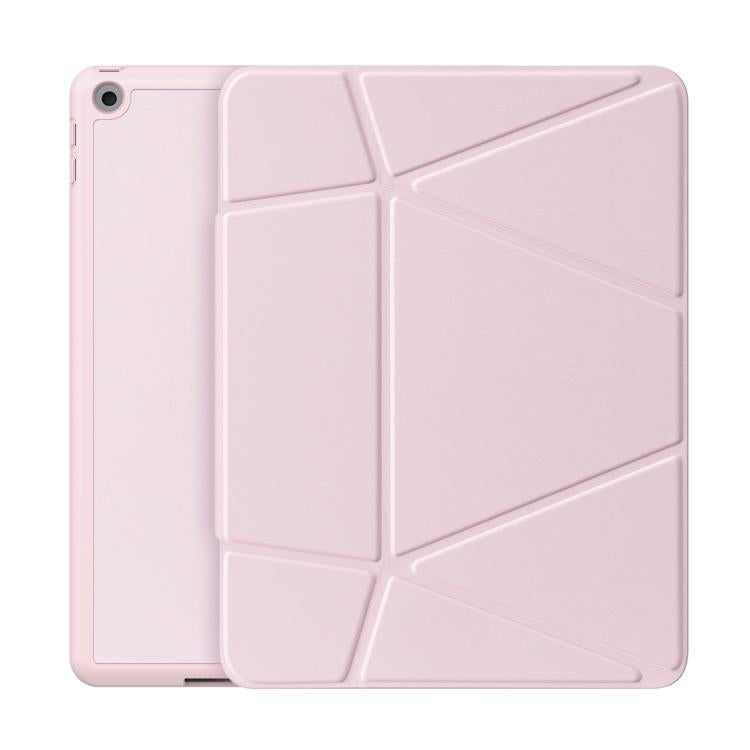 For iPad 10.2 2019 / 2020 / 2021 DUX DUCIS Vers Series PU + TPU Tablet Case(Pink) - iPad 10.2 Cases by DUX DUCIS | Online Shopping UK | buy2fix