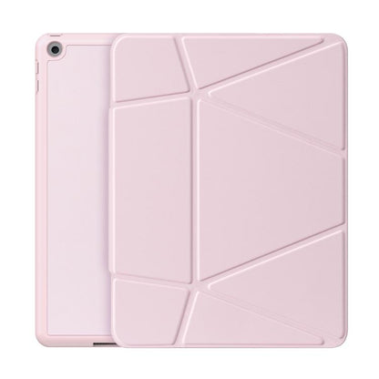 For iPad 10.2 2019 / 2020 / 2021 DUX DUCIS Vers Series PU + TPU Tablet Case(Pink) - iPad 10.2 Cases by DUX DUCIS | Online Shopping UK | buy2fix