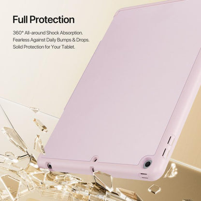 For iPad 10.2 2019 / 2020 / 2021 DUX DUCIS Vers Series PU + TPU Tablet Case(Pink) - iPad 10.2 Cases by DUX DUCIS | Online Shopping UK | buy2fix
