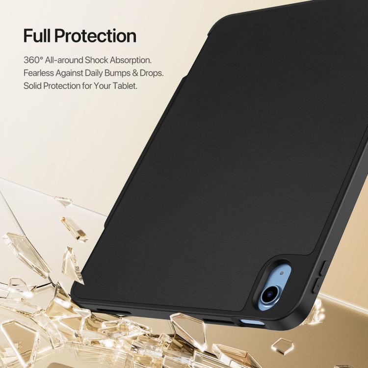 For iPad 2022 / 2025 DUX DUCIS Vers Series PU + TPU Tablet Case(Black) - iPad 2025 / 2022 Cases by DUX DUCIS | Online Shopping UK | buy2fix