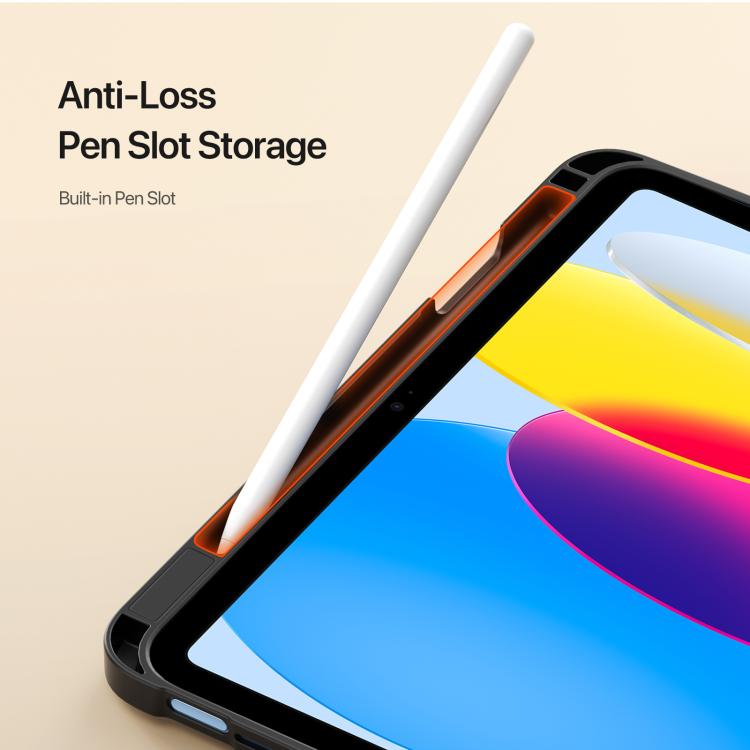 For iPad 2022 / 2025 DUX DUCIS Vers Series PU + TPU Tablet Case(Black) - iPad 2025 / 2022 Cases by DUX DUCIS | Online Shopping UK | buy2fix