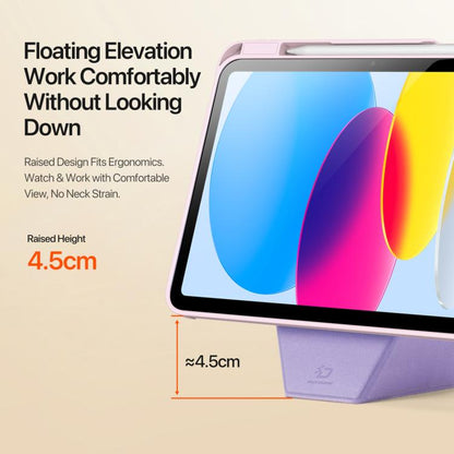 For iPad 2022 / 2025 DUX DUCIS Vers Series PU + TPU Tablet Case(Pink) - iPad 2025 / 2022 Cases by DUX DUCIS | Online Shopping UK | buy2fix