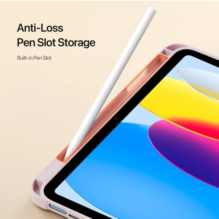 For iPad 2022 / 2025 DUX DUCIS Vers Series PU + TPU Tablet Case(Pink) - iPad 2025 / 2022 Cases by DUX DUCIS | Online Shopping UK | buy2fix