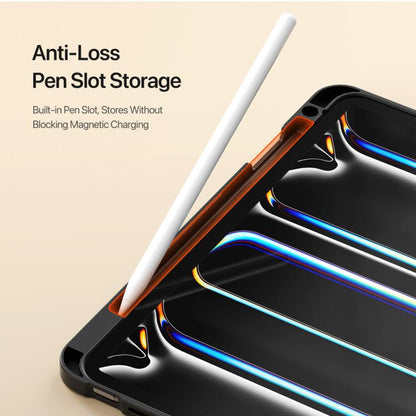 For iPad Pro 11 2025 / 2024 DUX DUCIS Vers Series PU + TPU Tablet Case(Black) - iPad Pro 11 2025 / 2024 Cases by DUX DUCIS | Online Shopping UK | buy2fix