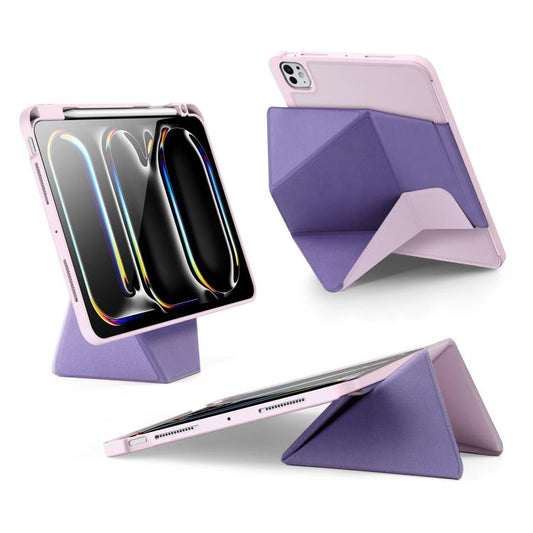 For iPad Pro 11 2025 / 2024 DUX DUCIS Vers Series PU + TPU Tablet Case(Pink) - iPad Pro 11 2025 / 2024 Cases by DUX DUCIS | Online Shopping UK | buy2fix