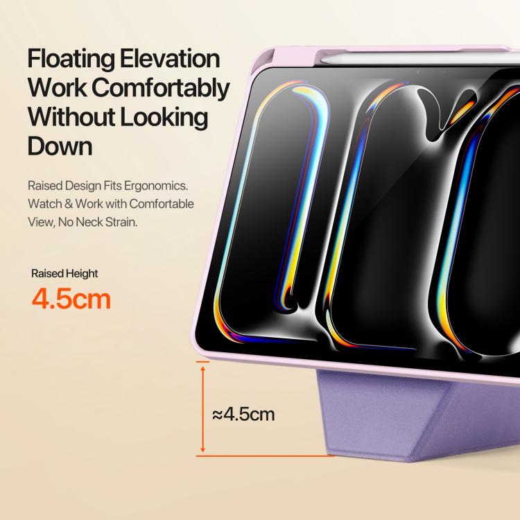 For iPad Pro 11 2025 / 2024 DUX DUCIS Vers Series PU + TPU Tablet Case(Pink) - iPad Pro 11 2025 / 2024 Cases by DUX DUCIS | Online Shopping UK | buy2fix