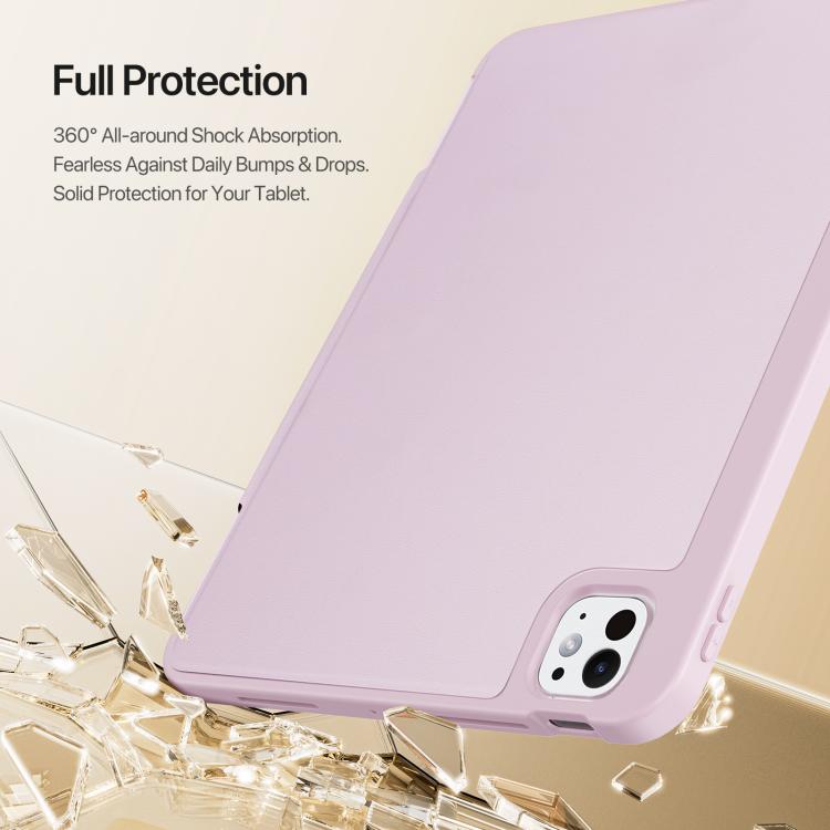 For iPad Pro 11 2025 / 2024 DUX DUCIS Vers Series PU + TPU Tablet Case(Pink) - iPad Pro 11 2025 / 2024 Cases by DUX DUCIS | Online Shopping UK | buy2fix