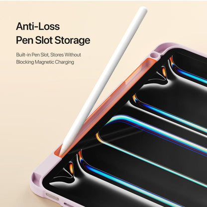 For iPad Pro 11 2025 / 2024 DUX DUCIS Vers Series PU + TPU Tablet Case(Pink) - iPad Pro 11 2025 / 2024 Cases by DUX DUCIS | Online Shopping UK | buy2fix