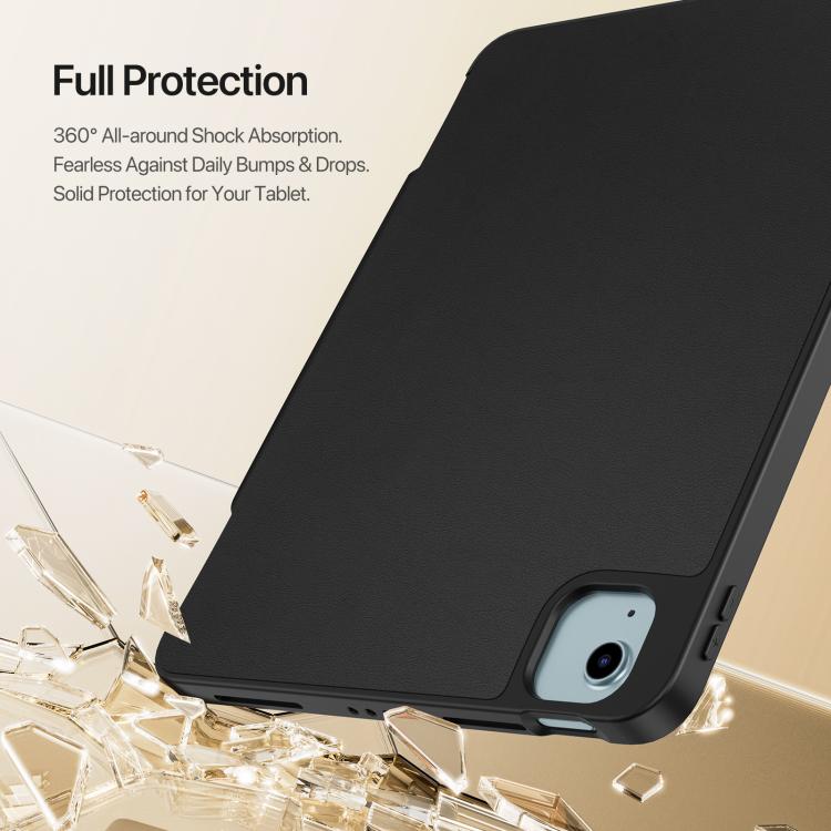 For iPad Air 11 2024 / 2025 DUX DUCIS Vers Series PU + TPU Tablet Case(Black) - iPad Air 11 2025 / 2024 Cases by DUX DUCIS | Online Shopping UK | buy2fix