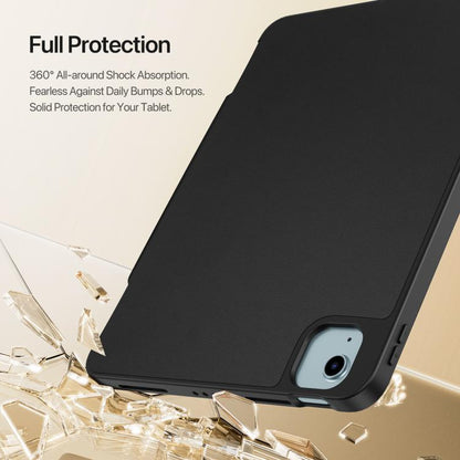 For iPad Air 11 2024 / 2025 DUX DUCIS Vers Series PU + TPU Tablet Case(Black) - iPad Air 11 2025 / 2024 Cases by DUX DUCIS | Online Shopping UK | buy2fix