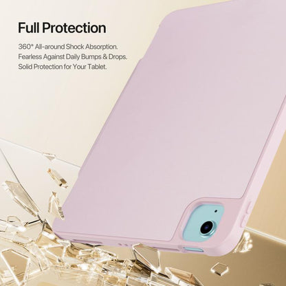 For iPad Air 11 2024 / 2025 DUX DUCIS Vers Series PU + TPU Tablet Case(Pink) - iPad Air 11 2025 / 2024 Cases by DUX DUCIS | Online Shopping UK | buy2fix