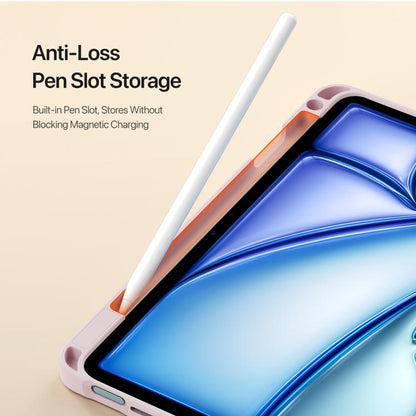 For iPad Air 11 2024 / 2025 DUX DUCIS Vers Series PU + TPU Tablet Case(Pink) - iPad Air 11 2025 / 2024 Cases by DUX DUCIS | Online Shopping UK | buy2fix