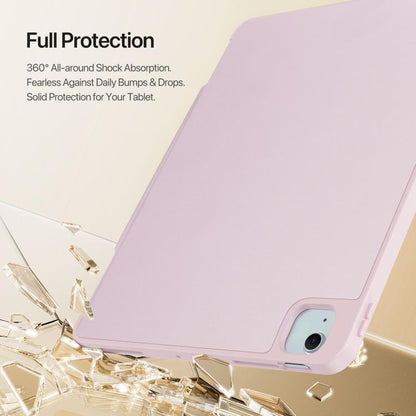 For iPad Air 13 2025 / 2024 DUX DUCIS Vers Series PU + TPU Tablet Case(Pink) - iPad Air 13 2025 / 2024 Cases by DUX DUCIS | Online Shopping UK | buy2fix