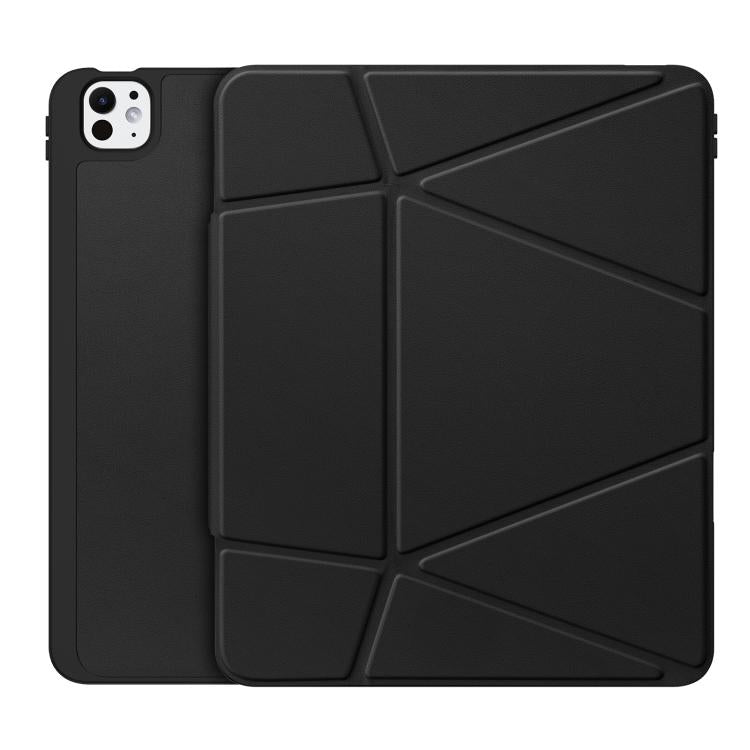 For iPad Pro 13 2024 / 2025 DUX DUCIS Vers Series PU + TPU Tablet Case(Black) - iPad Pro 13 2025 / 2024 Cases by DUX DUCIS | Online Shopping UK | buy2fix