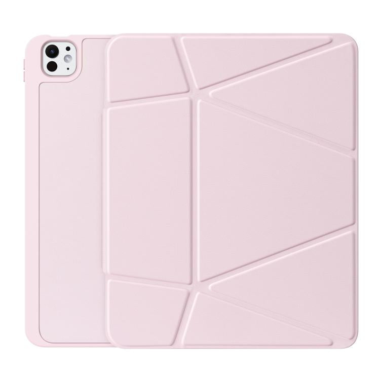 For iPad Pro 13 2024 / 2025 DUX DUCIS Vers Series PU + TPU Tablet Case(Pink) - iPad Pro 13 2025 / 2024 Cases by DUX DUCIS | Online Shopping UK | buy2fix