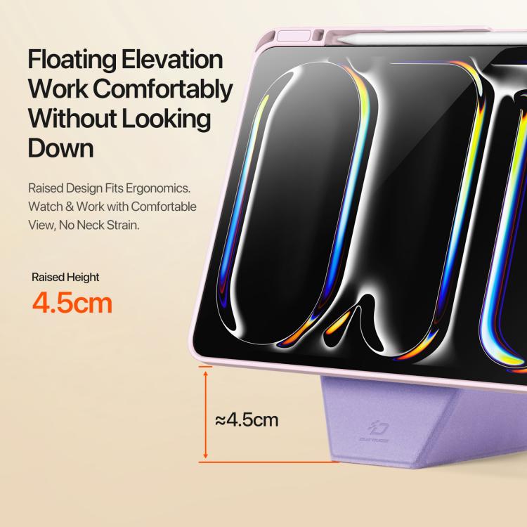 For iPad Pro 13 2024 / 2025 DUX DUCIS Vers Series PU + TPU Tablet Case(Pink) - iPad Pro 13 2025 / 2024 Cases by DUX DUCIS | Online Shopping UK | buy2fix