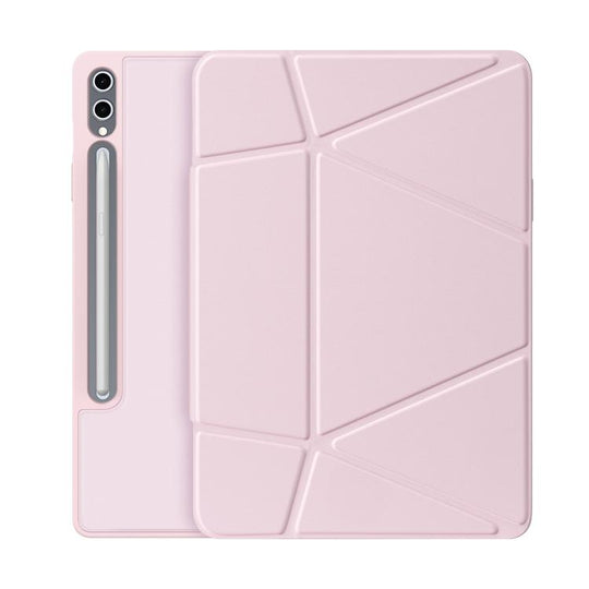 For Samsung Galaxy Tab S10+ / S9+ DUX DUCIS Vers Series PU + TPU Tablet Case(Pink)