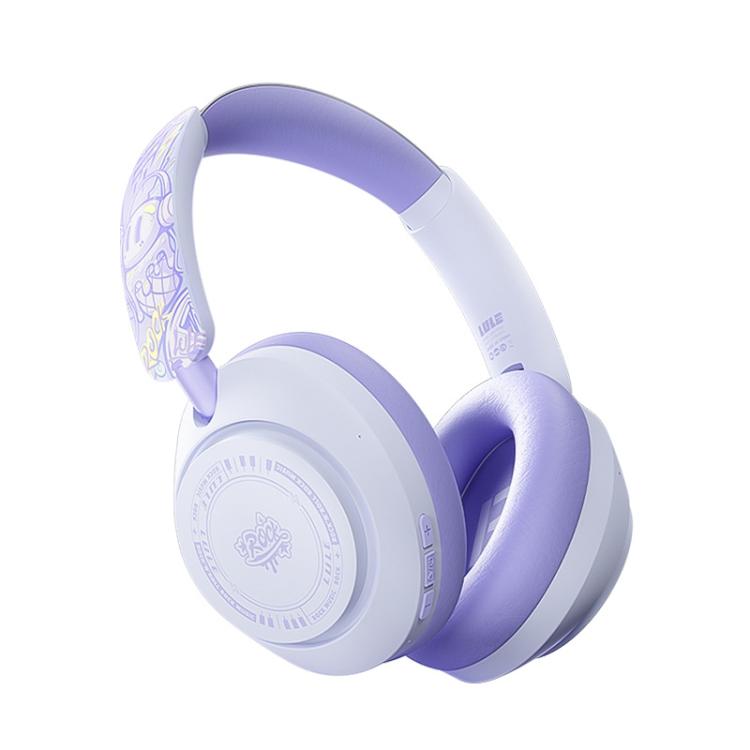 GT-3 Wireless Bluetooth Stereo ANC Gaming Music Headphone with 2.4G USB Drive(Purple) - Headset & Headphone by buy2fix | Online Shopping UK | buy2fix