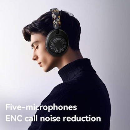 GT-3 Wireless Bluetooth Stereo ANC Gaming Music Headphone with 2.4G USB Drive(Black) - Headset & Headphone by buy2fix | Online Shopping UK | buy2fix