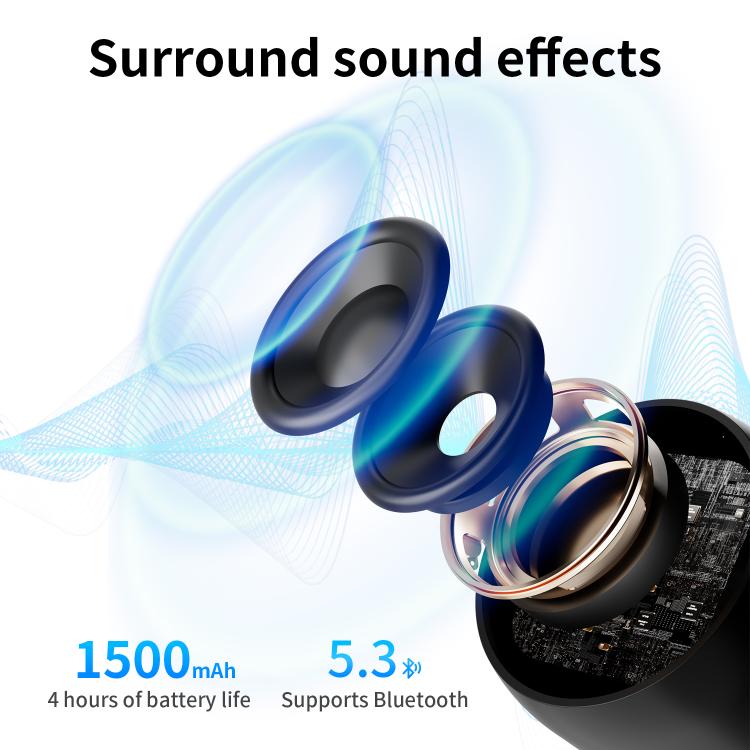 C52 Foldable 5 in 1 Desktop Magnetic Wireless Charging Bluetooth Speaker(Orange) - Multifunction Charger by buy2fix | Online Shopping UK | buy2fix