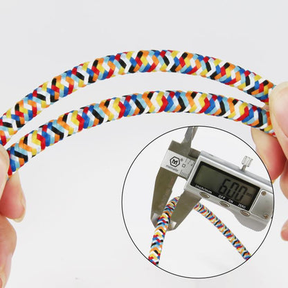 120cm 240W Type-C to Type-C Data Charging Cable Crossbody Phone Lanyard(Blue) - Lanyards & Wrist Straps by buy2fix | Online Shopping UK | buy2fix