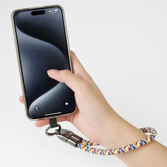 30cm 240W Type-C to Type-C Data Charging Cable Phone Anti-lost Wrist Short Strap(Blue) - Lanyards & Wrist Straps by buy2fix | Online Shopping UK | buy2fix