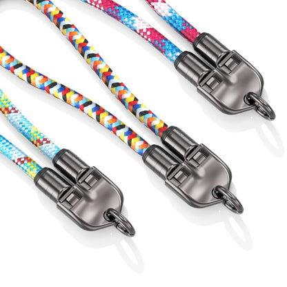 30cm 240W Type-C to Type-C Data Charging Cable Phone Anti-lost Wrist Short Strap(Black) - Lanyards & Wrist Straps by buy2fix | Online Shopping UK | buy2fix