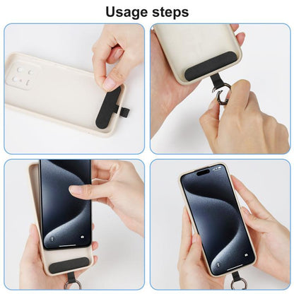 30cm 240W Type-C to Type-C Data Charging Cable Phone Anti-lost Wrist Short Strap(Blue) - Lanyards & Wrist Straps by buy2fix | Online Shopping UK | buy2fix