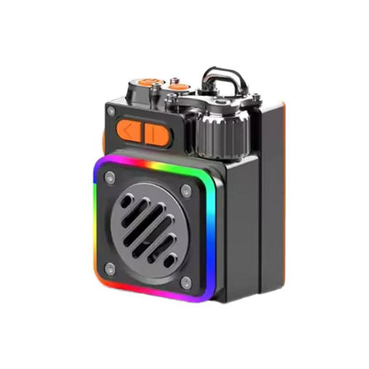 DK06 Portable RGB Light Bluetooth 5.4 Wireless Speaker(Gun Color) - Mini Speaker by buy2fix | Online Shopping UK | buy2fix
