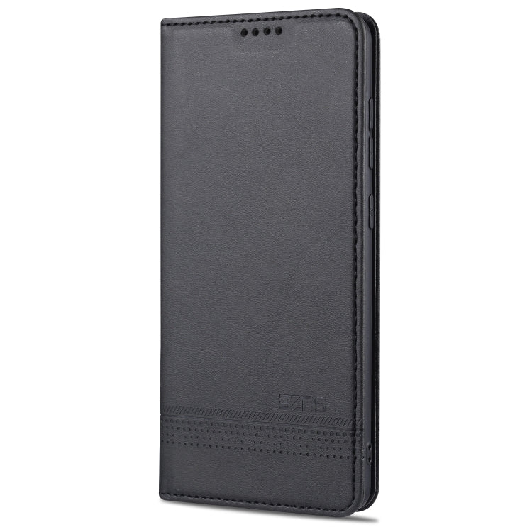For Huawei P40 Pro AZNS Magnetic Calf Texture Horizontal Flip Leather Case with Card Slots & Holder & Wallet(Black) - Huawei Cases by AZNS | Online Shopping UK | buy2fix