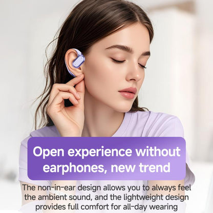 Q22 TWS Zero Gravity Ear-hook Wireless Bluetooth Earphone(Purple) - TWS Earphone by buy2fix | Online Shopping UK | buy2fix