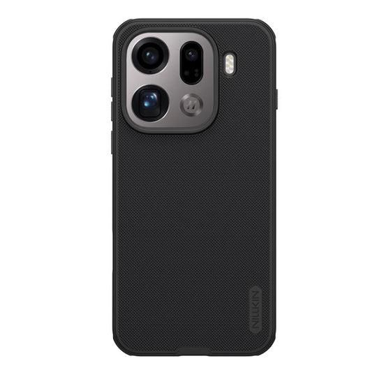 For OPPO Find X9 Pro NILLKIN Frosted Shield Pro Magnetic Magsafe Phone Case(Black)