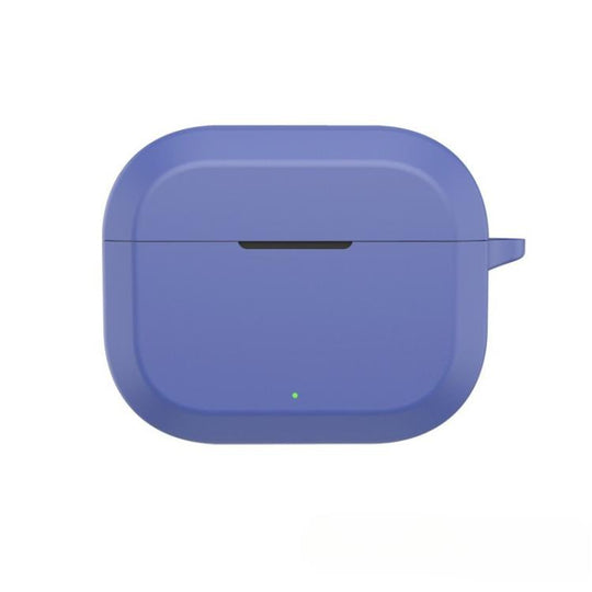 For OnePlus Nord Buds 3R Solid Color Silicone Earphone Protective Case(Midnight Blue)