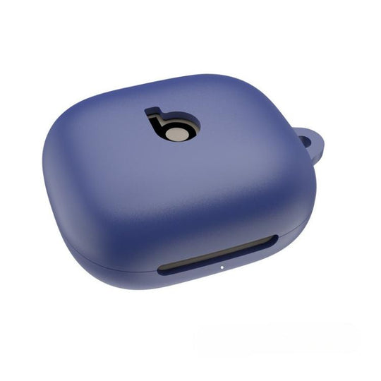 For Beats Powerbeats Fit Solid Color Silicone Earphone Protective Case(Navy Blue)