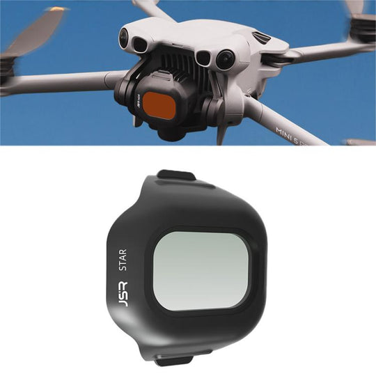 For DJI Mini 5 Pro JSR CB Series Clip-on Drone Camera Lens Filter, Filter:STAR