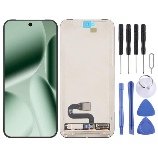 For Google Pixel 10 Pro XL Original LCD Screen Digitizer Full Assembly with Frame, Supporting Fingerprint Identification
