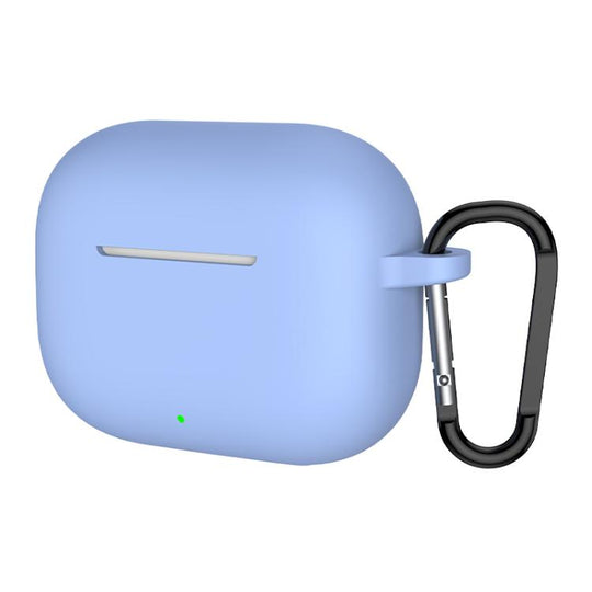 For Huawei Freebuds SE 4 ANC Solid Color Silicone Earphone Protective Cover with Hook(Sky Blue)