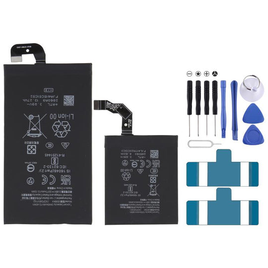 For Google Pixel 9 Pro Fold Battery Replacement G06K4 / 3445mAh GE59C / 1205mAh