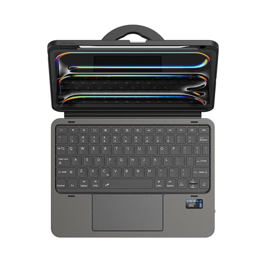 For iPad Pro 11 2024 DUX DUCIS VK Series Multi-Functional Detachable Wireless Keyboard & Tablet Case(Black)