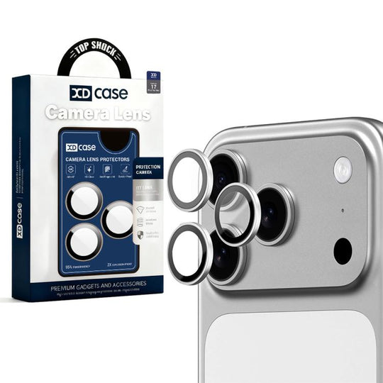 For iPhone 17 Pro Max XDcase AF + AR Hawkeye Camera Lens Protector with Alignment Tool(Grey)