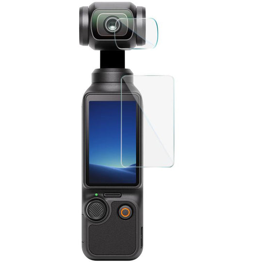 For DJI Osmo Pocket 4 imak Tempered Glass Film with Camera Lens Film