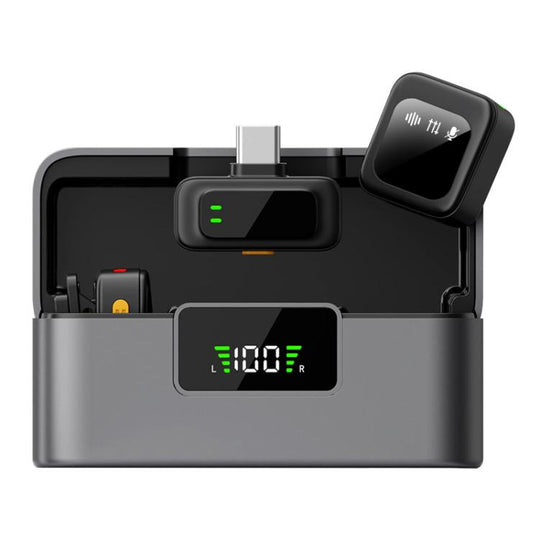 Q18 2 in 1 Lavalier Wireless Microphone, Model:Type-C Plug