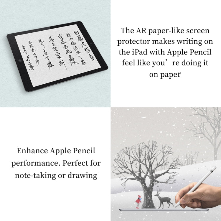 0.19mm AG Paper-like Screen Protector For iPad Air (2019)  & Pro 10.5 inch - Front Protector by buy2fix | Online Shopping UK | buy2fix