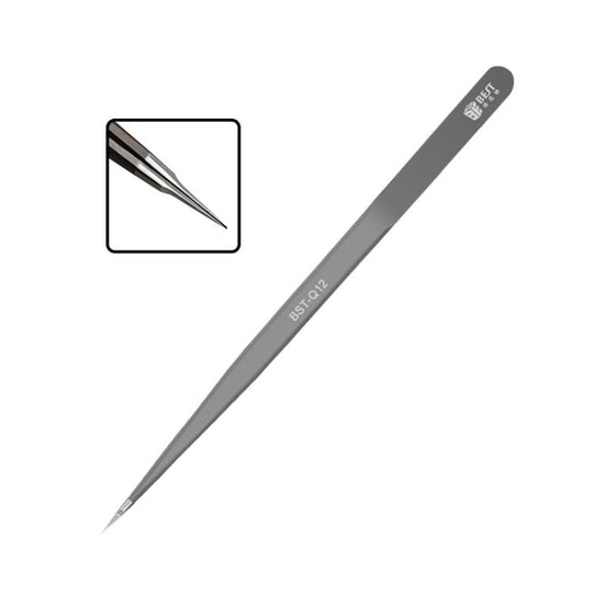 BEST Non-magnetic High Hardness Stainless Steel Tweezers, Model:BST-Q12