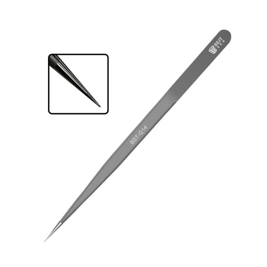BEST Non-magnetic High Hardness Stainless Steel Tweezers, Model:BST-Q14