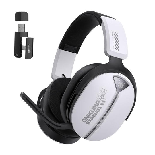 ONIKUMA GT887 Four-mode Bluetooth 2.4G Wired / Wireless Gaming Headset(White)