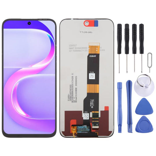 For Itel City 200 C681LN OEM LCD Screen with Digitizer Full Assembly