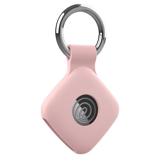 For Tile Mate xDfind Anti-Loss Device Silicone Protective Cover With Keyring(Pink)