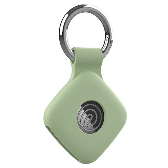 For Tile Mate xDfind Anti-Loss Device Silicone Protective Cover With Keyring(Avocado)